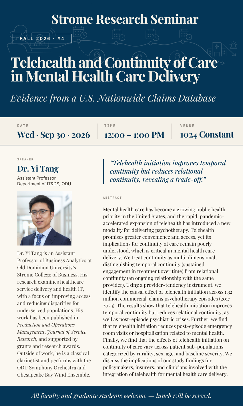 seminar flyer